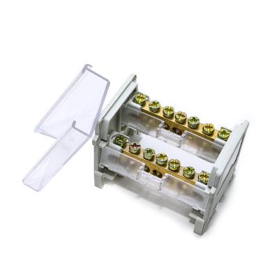 Distribution Brass Bars Box Terminal Blocks